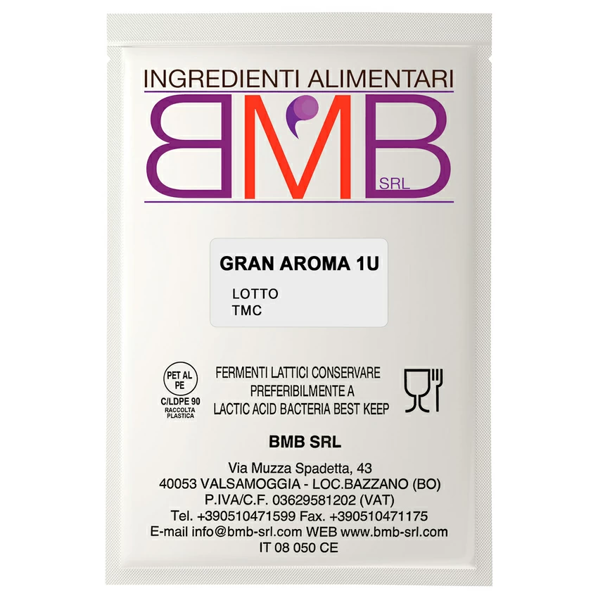 Мезо-термофильная культура BMB GRAN AROMA 1U (на 100-200 литров молока) Мезо-термофильная культура BMB GRAN AROMA 1U (на 100-200 литров молока)